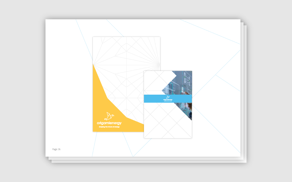 Brand guidelines example page 13